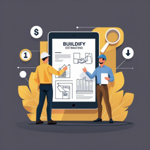 Partnership and Collaboration with Buildify Estimating Alt: Icon of a handshake representing Buildify Estimating